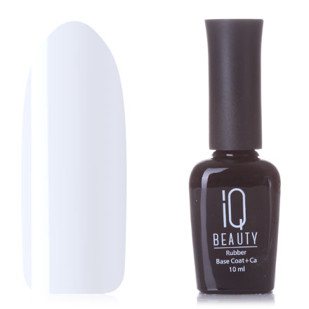 IQ BEAUTY Базовое камуфлирующее покрытие каучуковое с кальцием (фарфоровый) 10 мл