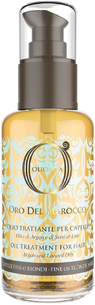 BAREX OLIOSETA Золото Марокко Масло Блонд-Уход с маслом арганы и маслом семян льна, 100 мл.