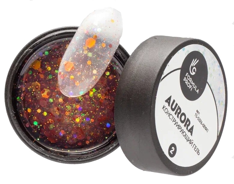Formula Profi Конструирующий гель "Aurora" №2, 15гр