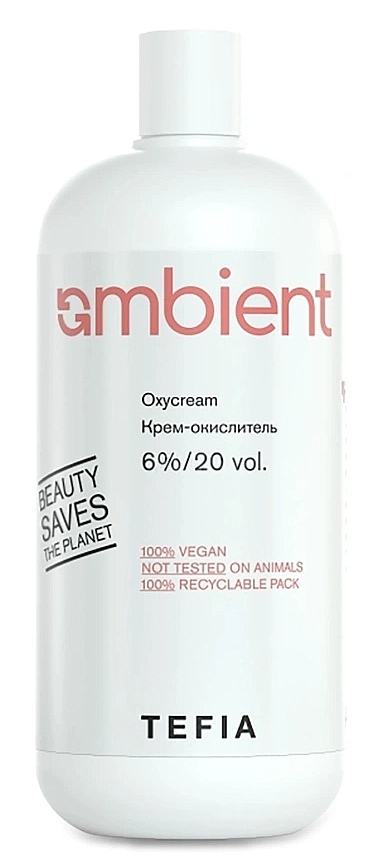 TEFIA AMBIENT Крем-окислитель 6%/ 20 vol. 900 мл