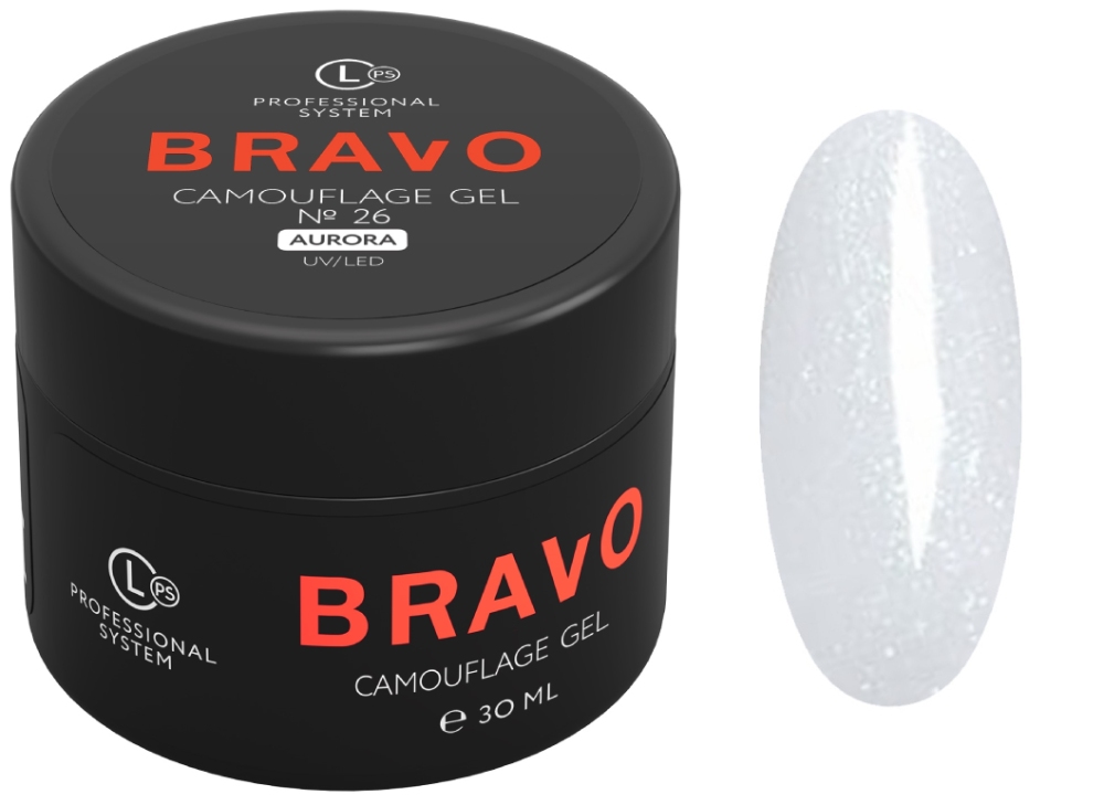 Bravo Моделирующий Camouflage Gel AURORA №26 30 мл