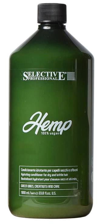 Selective HEMP Кондиционер увлажняющий для сухих и и ломких волос 1000 мл