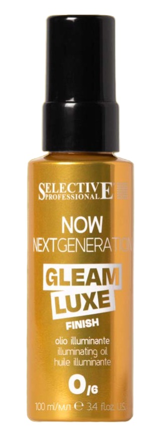 SELECTIVE NOW GLEAM LUXE - Масло для придания финишного блеска 100мл