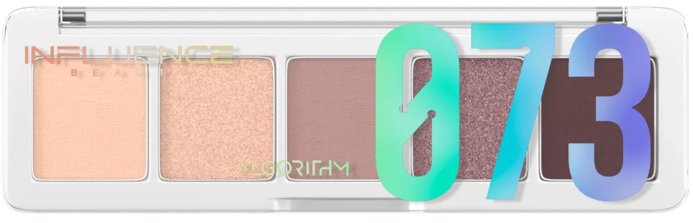 Influence Beauty Палетка теней мини Color algorithm тон 01, 5 гр.