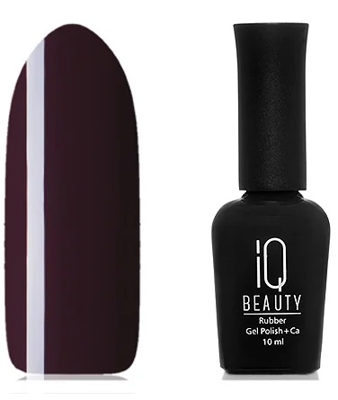IQ BEAUTY Каучуковый гель-лак с кальцием №070 10 мл.