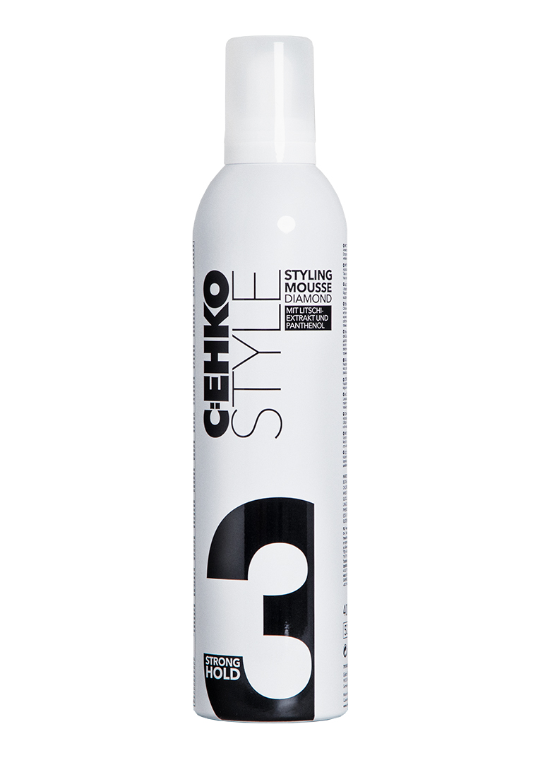 C:EHKO Пена для укладки волос Диамант сильная фиксация (Style styling mousse diamond) 400 мл