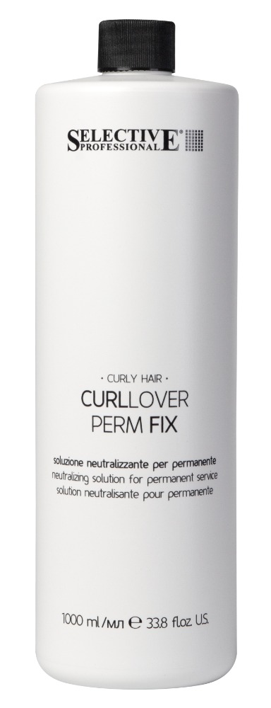SELECTIVE CURLLOVER "Perm Fix" нейтрализующий лосьон для химической завивки 1000 мл