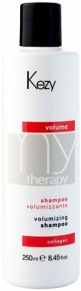 KEZY My Therapy Шампунь для придания объема с морским коллагеном, 250 мл.
