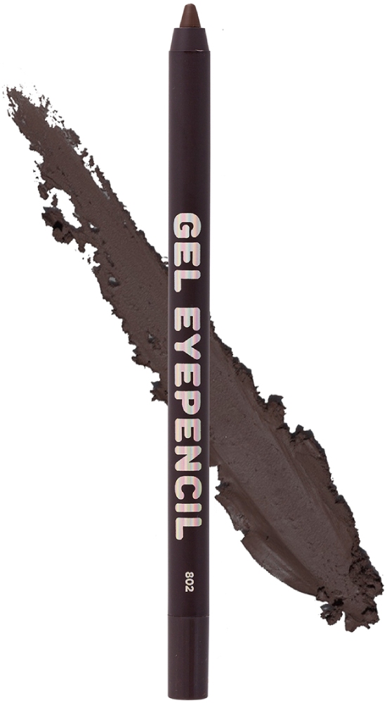 Parisa Карандаш для макияжа глаз GEL EYEPENCIL (802 коричневый), 1,2 гр.