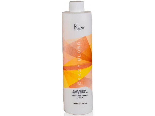 KEZY CRAZY BLOND Маска глубокого действия для повреждённых волос 500 мл