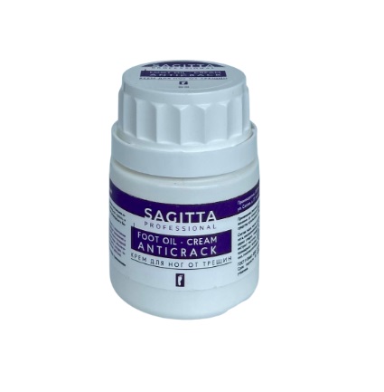 Sagitta Крем от трещин FOOT OIL-CREAM AntiCrack 50 мл