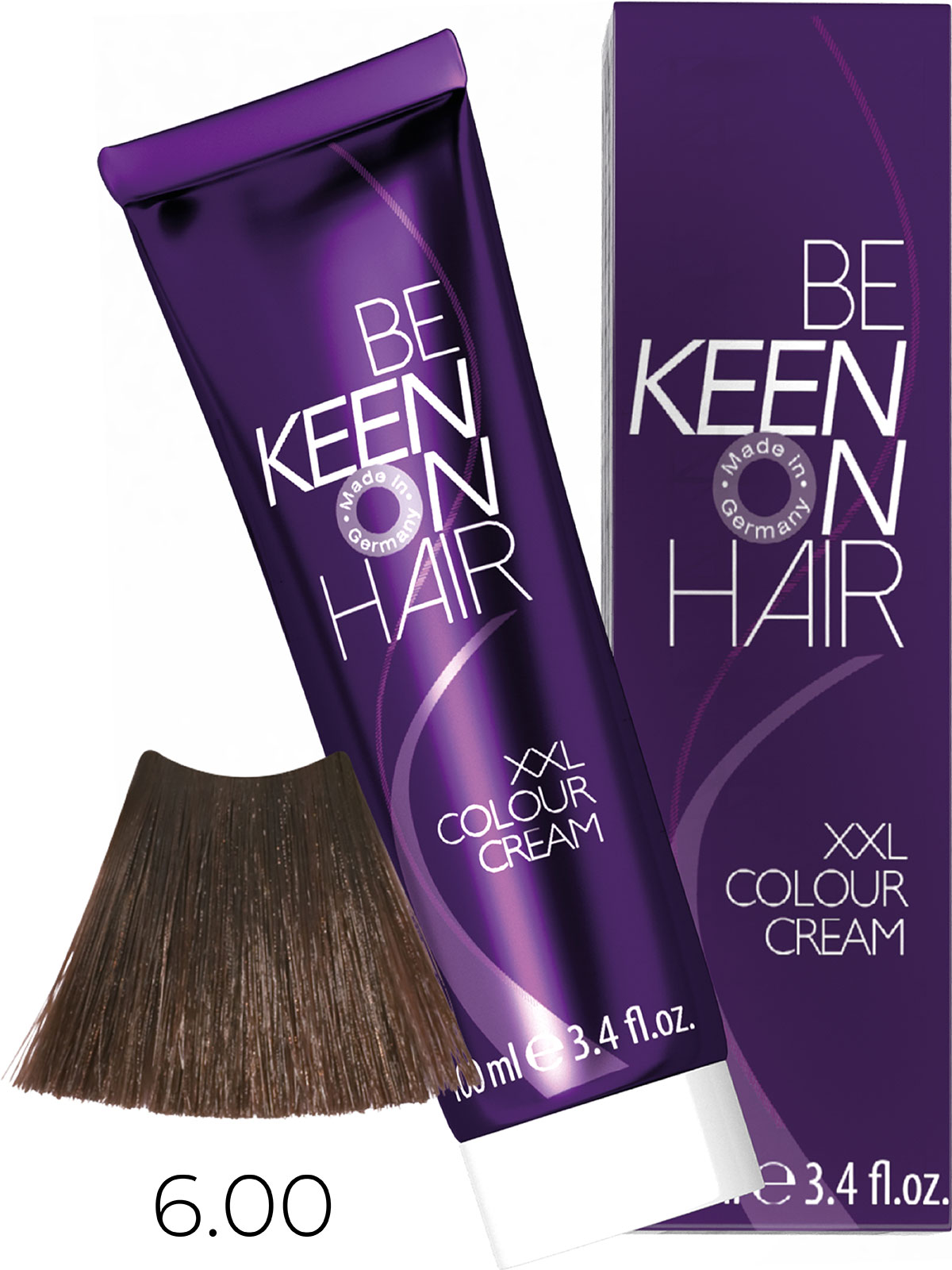KEEN COLOUR CREAM 6.00+ Интенсивный темный блондин/Dunkelbond +, 100 мл