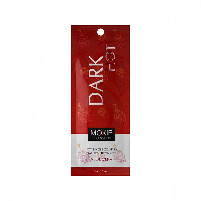 MOXIE DARK HOT Лосьон для загара с тинглом и натуральным бронзатором 15 мл