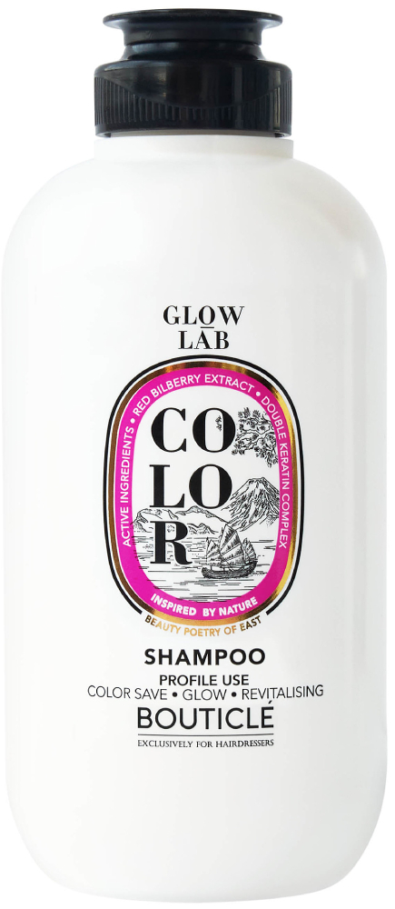 Bouticle GLOW LAB COLOR Шампунь для окрашенных волос с экстрактом брусники 250 мл