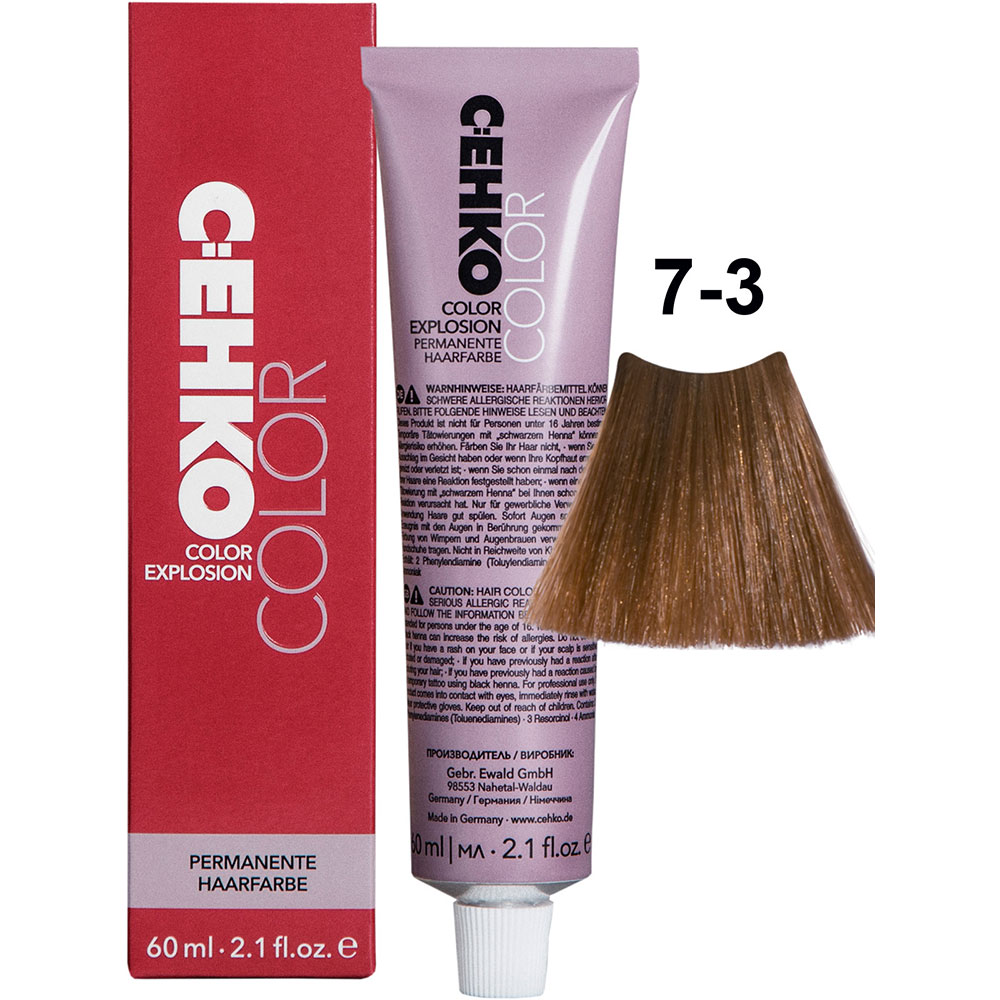 C:EHKO Color Explosion 7/3 Средне-золотистый блондин/Mittelgoldblond 60 мл