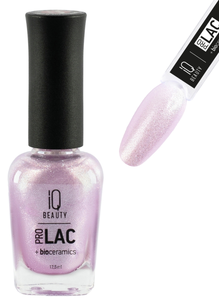 IQ BEAUTY PROLAC Лак для ногтей укрепляющий с биокерамикой 12.5 мл №109 Guiltless