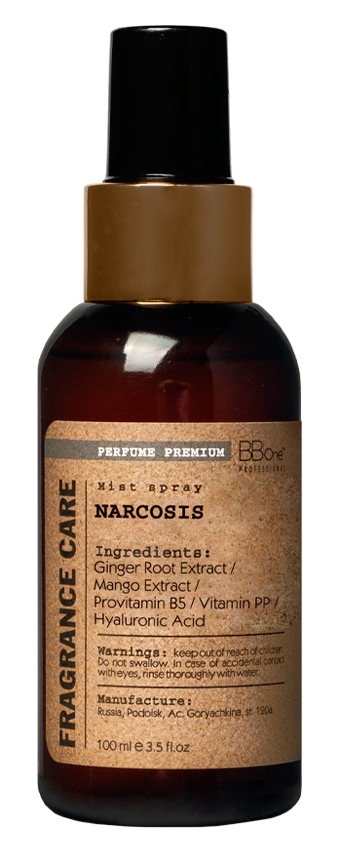 BB One FRAGRANCE CARE Парфюмированный Мист спрей для волос Narcosis 100 мл.