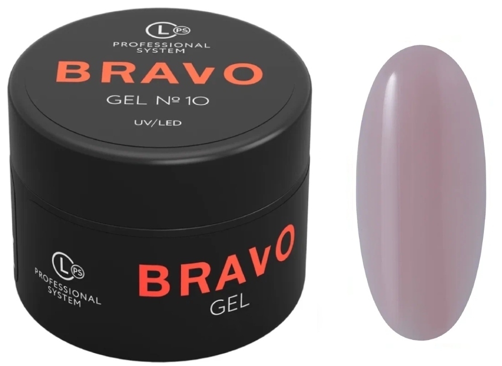Bravo Моделирующий камуфлирующий гель Camouflage Gel пыльная роза 30 мл