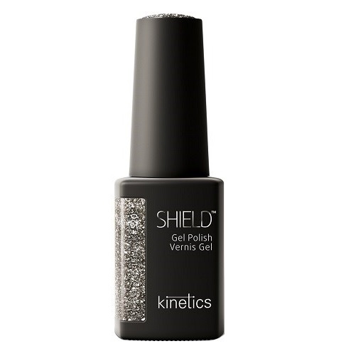 Kinetics Гель-лак SHIELD №520 HEMA Free Glamcore 15 мл Зима 2022 с эффектом фольги 