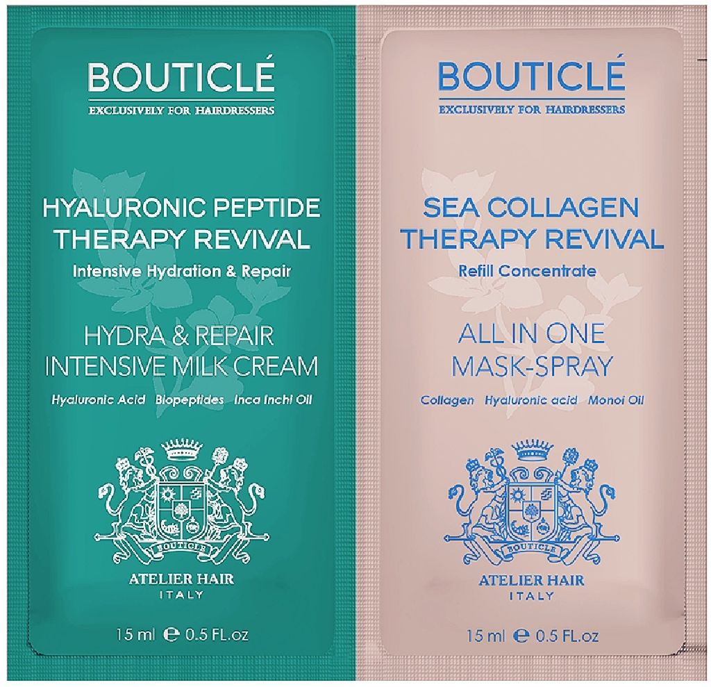 Bouticle Пробник несмываемая маска-спрей Аll in one Mask-Spray/крем-молочко 15+15мл