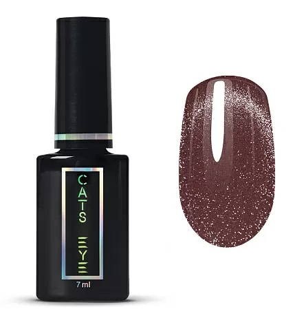 RuNail Гель-лак CHOCO Cat`s eye №9924, 7 мл.