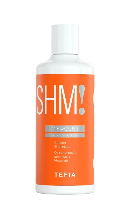TEFIA MYPOINT Color Care  Оттеночный шампунь Медный 300 мл