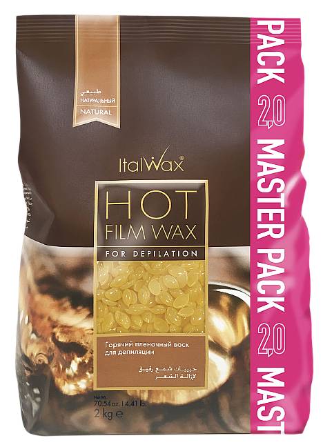 ItalWax Воск горячий (пленочный) натуральный, гранулы 2000гр