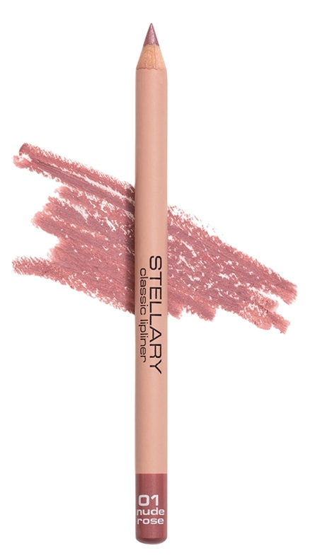 Stellary Карандаш для губ / Lipliner тон 01 (nude rose), 1,35 гр.