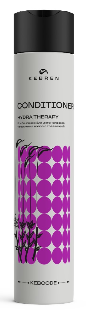 Kebren HYDRA THERAPY Кондиционер для интенсивного увлажнения волос с трегалозой, 300 мл.