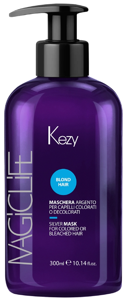 KEZY Magic Life Blond Hair Шампунь укрепляющий для светлых и обесцвеченных волос, 300 мл.