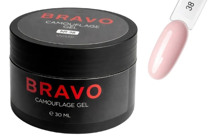 Bravo Моделирующий Camouflage Gel №38 30 мл