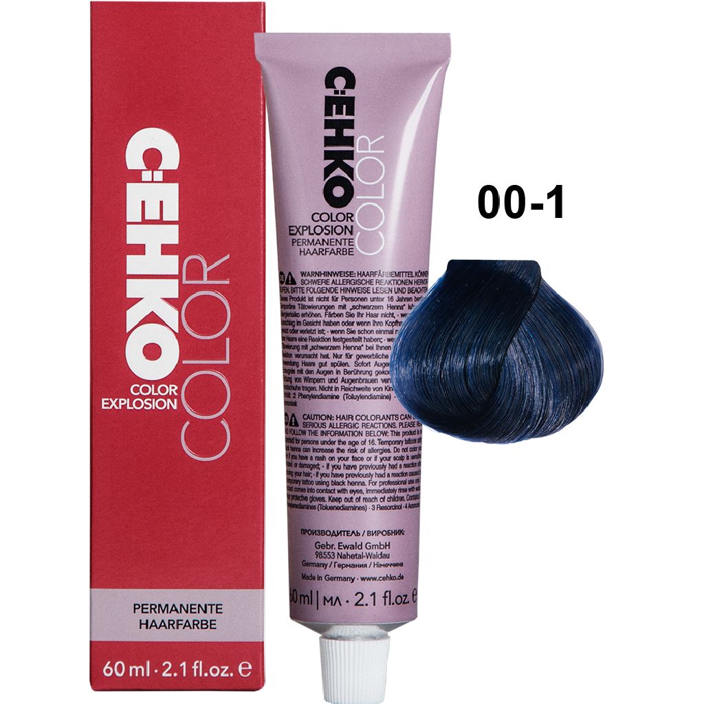C:EHKO Color Explosion 00/1 Голубой/ Blau 60 мл