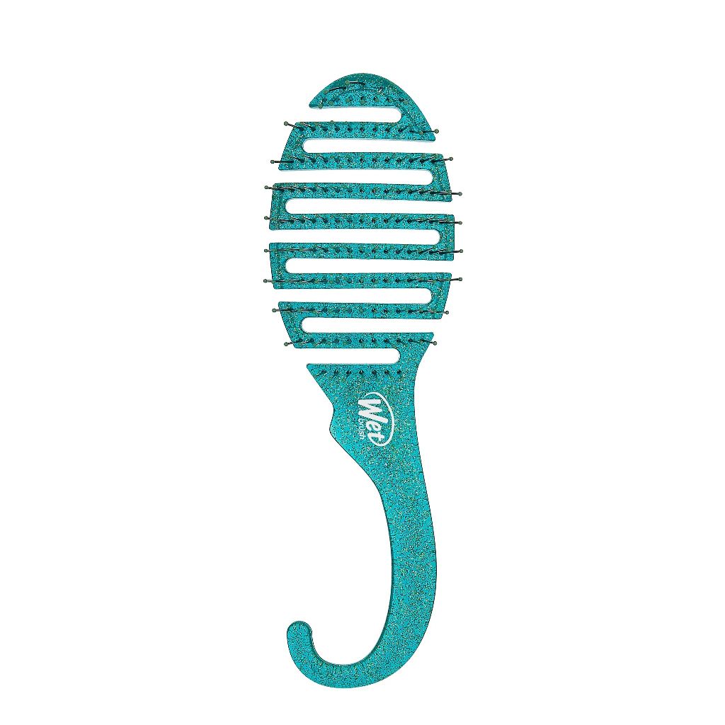 WET BRUSH SHOWER GLITTER DETANGLER - TEAL Щетка для душа Глиттер (бирюзовая)