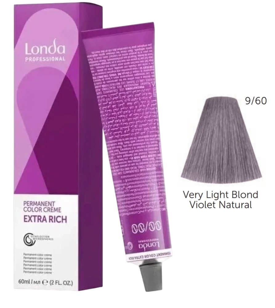 LONDACOLOR 9/60 очень светлый блонд фиолетово-натуральный