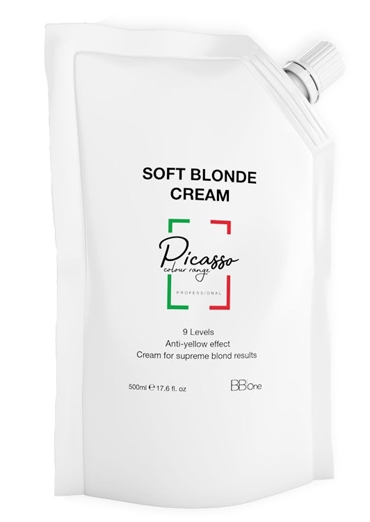 Picasso Осветляющий крем SOFT BLONDE CREAM 9 levels 500 мл