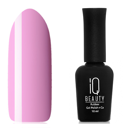 IQ BEAUTY Каучуковый гель-лак с кальцием №065 10 мл.