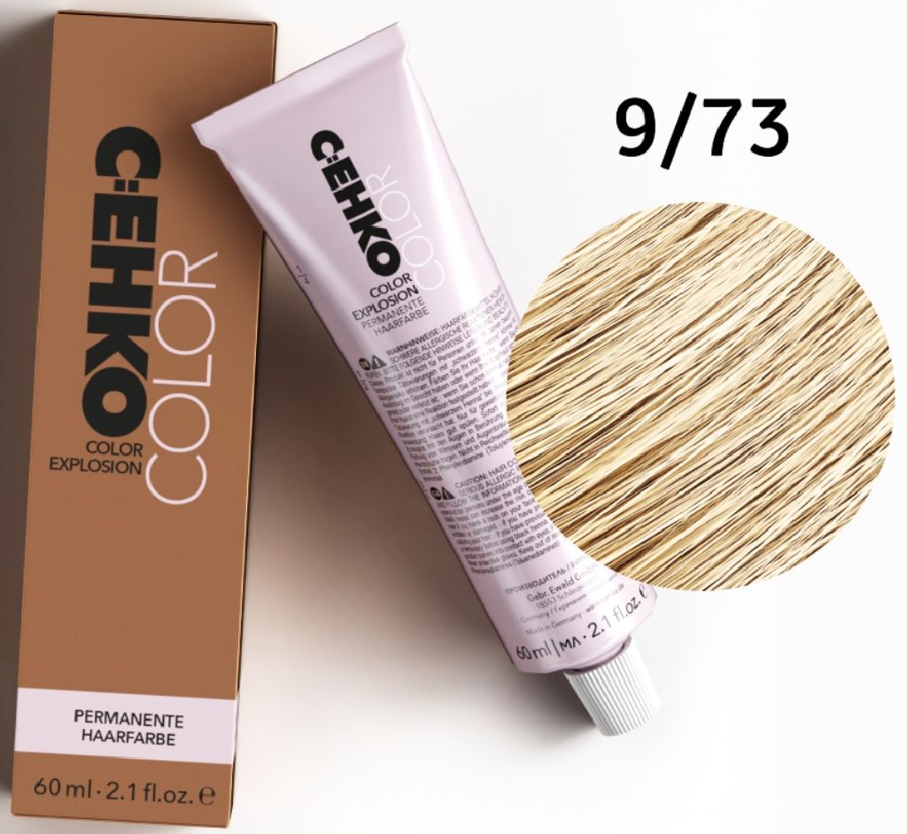 C:EHKO Color Explosion 9/73 Очень светлый блондин коричнево-золотистый 60 мл