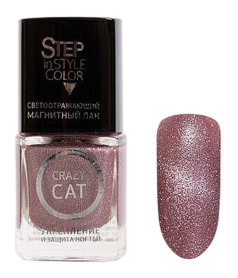 Лак Dance Legend №04 Highlighter mini Crazy Cat 4,9 мл.