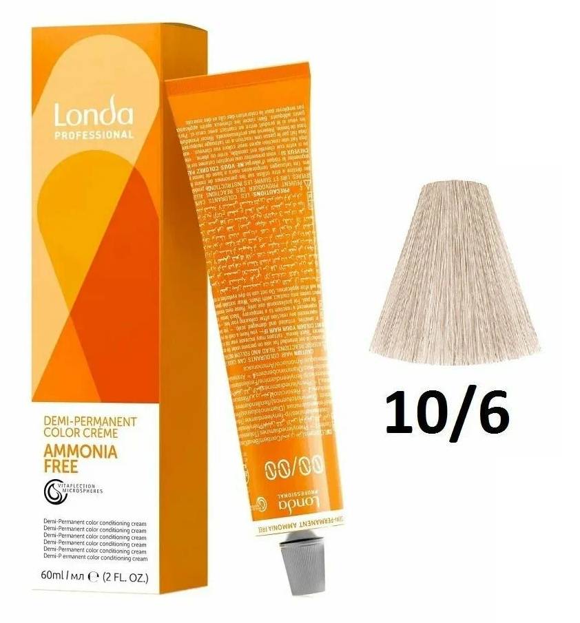 LondaТон Ammonia-Free 10/6 яркий блонд фиолетовый