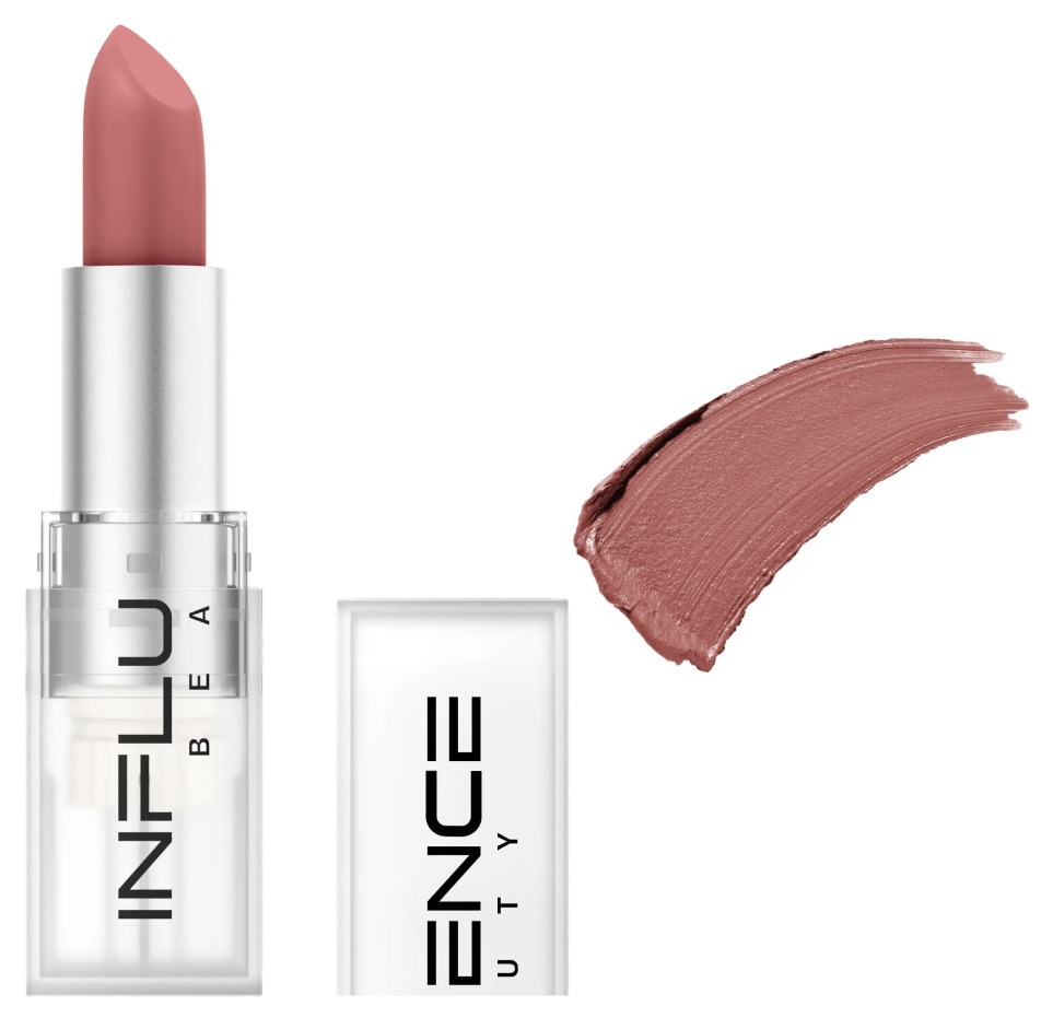 Influence Beauty Помада стик INFLUENCE тон 04 (нюд бежево-розовый), 4 гр.