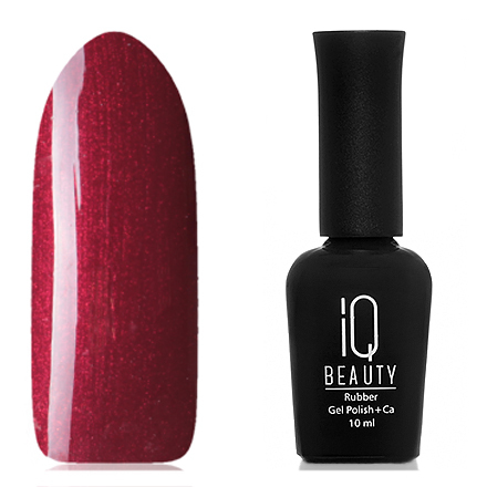 IQ BEAUTY Каучуковый гель-лак с кальцием №005 10 мл.
