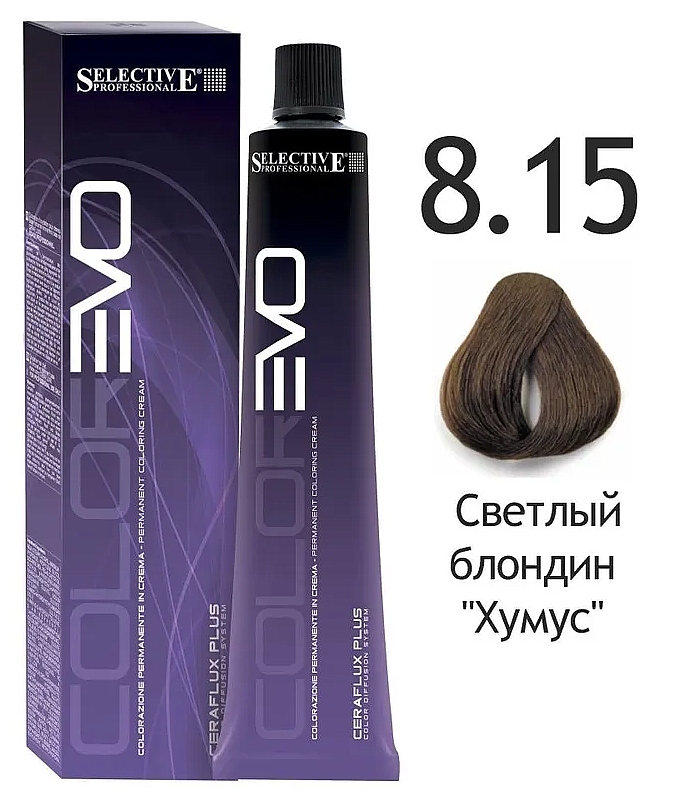 SELECTIVE COLOREVO 8.15 светлый блондин "хумус"