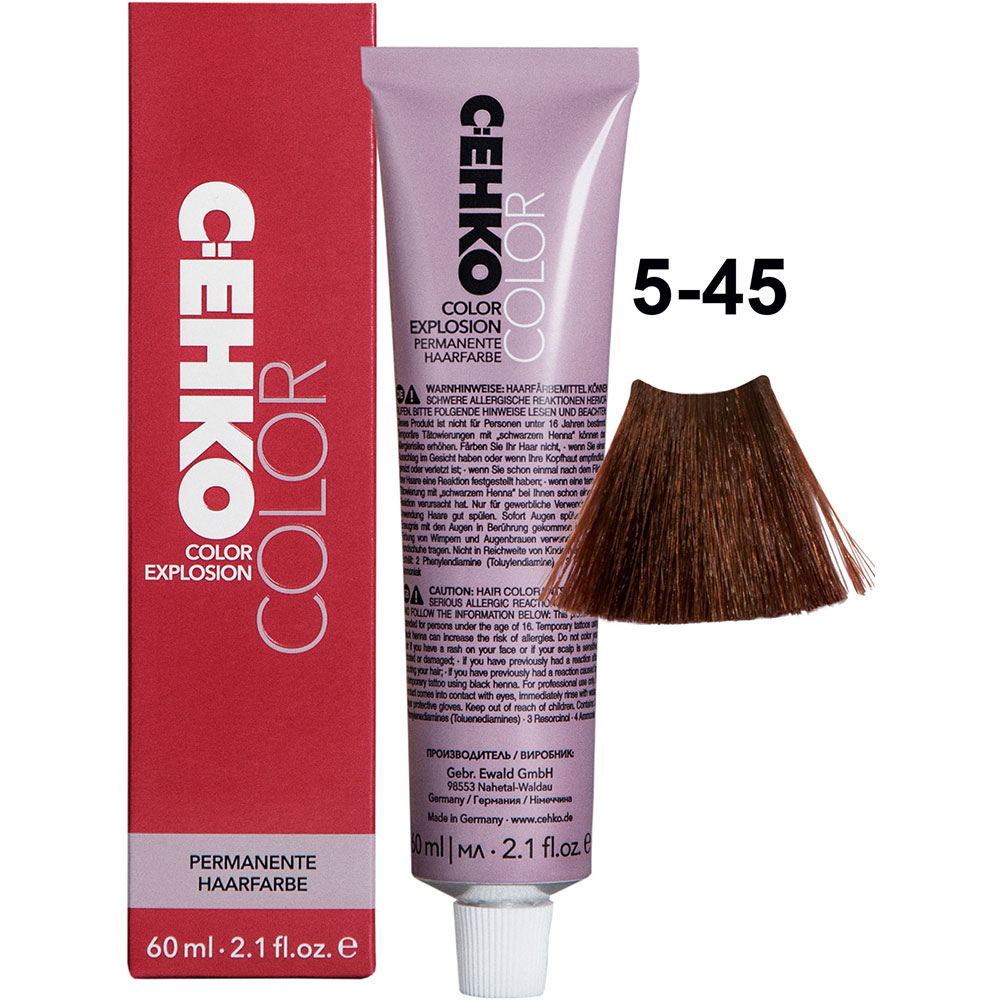 C:EHKO Color Explosion 5/45 Темно-медно-красный/Dunkelkupferrot 60 мл