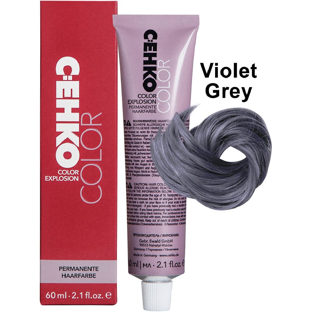 C:EHKO Color Explosion Фиолетово-серый/Violet Grey 60 мл