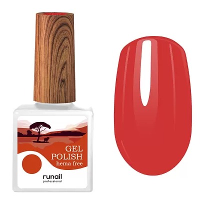 RuNail Гель-лак Gel polish (hema free) №7839, 10 мл.