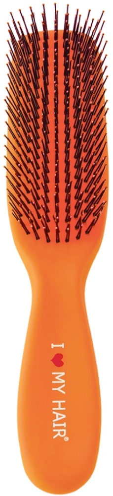 I Love My Hair SPIDER Щетка массаж.оранжевая микро,пластик soft touch, д/мокрых и запутан.волос