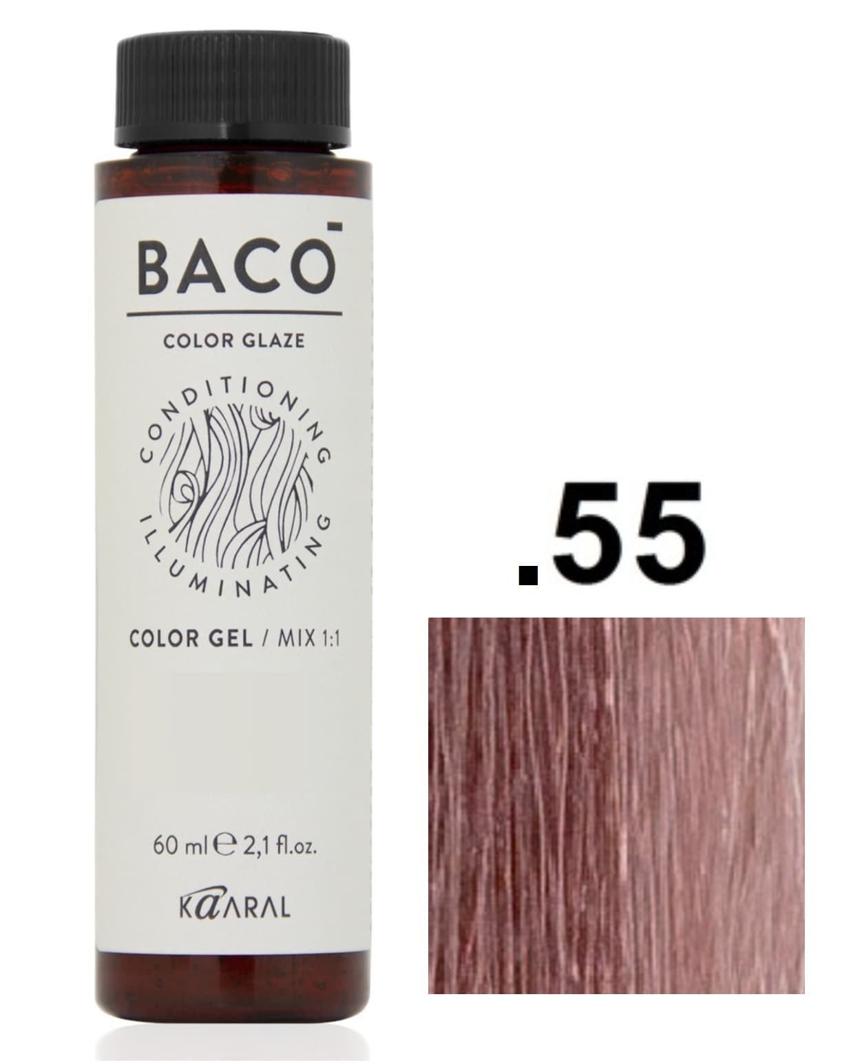 KAARAL Baco Color Glaze .55 махагоновый 60 мл