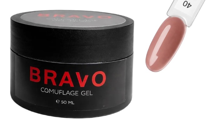 Bravo Моделирующий Camouflage Gel №40 50 мл