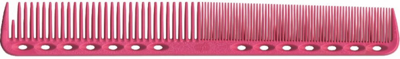 Y.S.Park Расческа для стрижки 339 Pink 180 мм Самая базовая модель