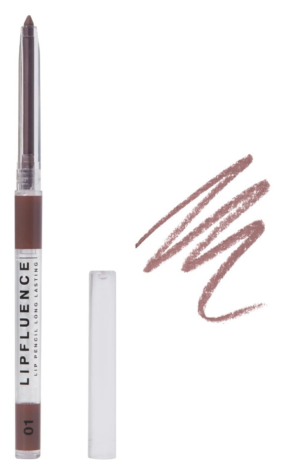 Influence Beauty Карандаш для губ автоматический Lipfluence тон 01 (коричневый), 0,28 гр.